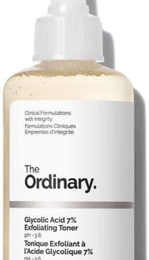 he Ordinary Glycolic Acid 7% Exfoliating Toner 240ml