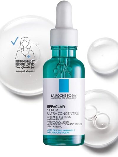 La Roche-Posay Effaclar Acne Serum with Salicylic Acid and Niacinamide for Oily and Acne Prone Skin 30ml