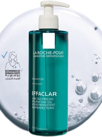 La Roche-Posay Effaclar Micropeeling Cleansing Gel with Salicylic Acid For Oily Skin