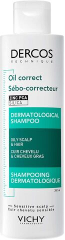 Dercos Oil Correct Shampoo for Oily Hair 200ml
