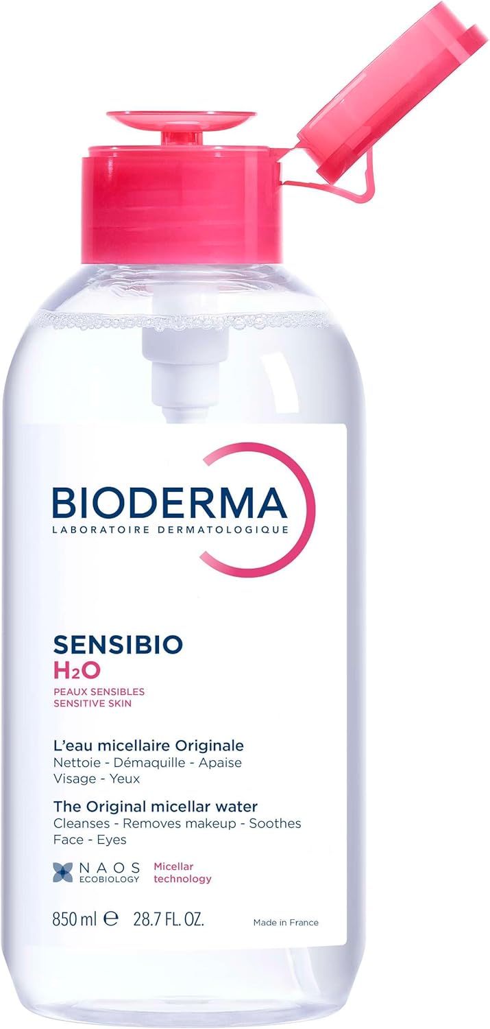Bioderma Sensibio H2O Makeup Remover Reversed Pump 850ml - Image 2