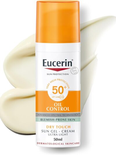 Eucerin Face Sunscreen Oil Control Gel-Cream Dry Touch, High UVA/UVB, SPF 50+