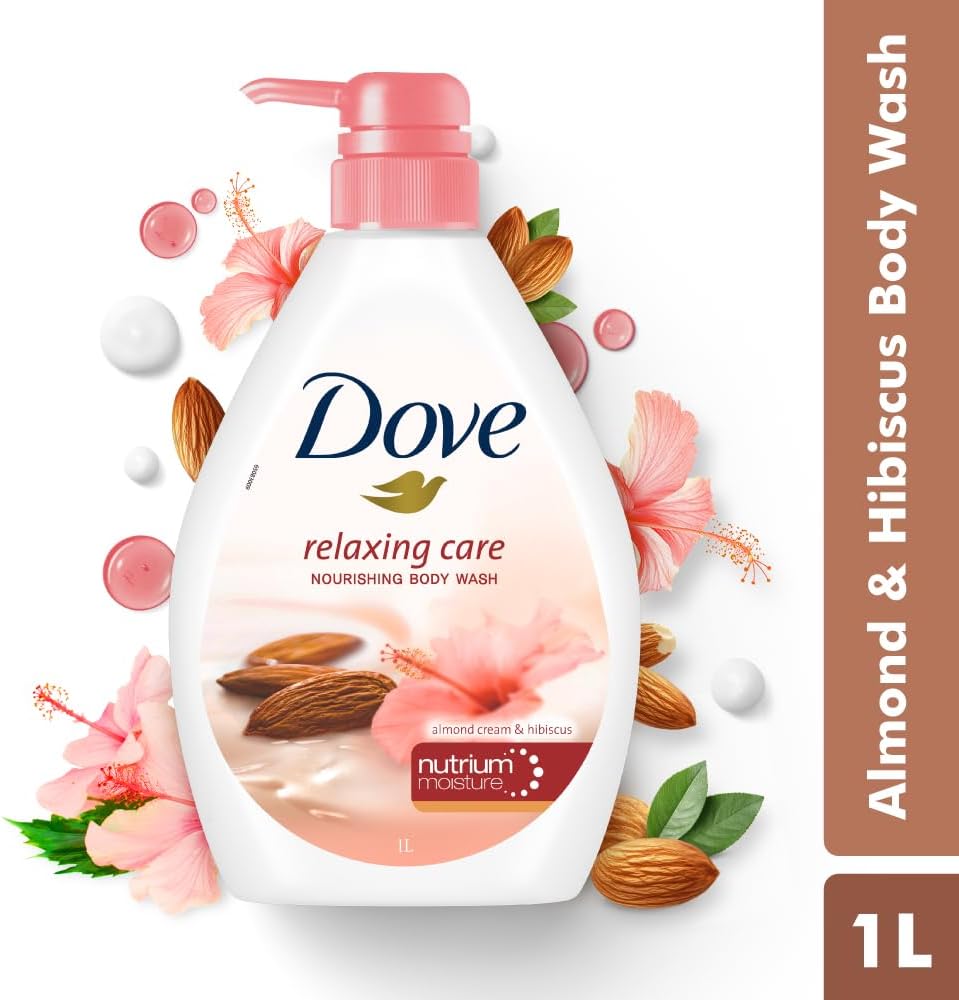 Dove Body Wash 1L (Shea Butter & Vanilla) - Image 2