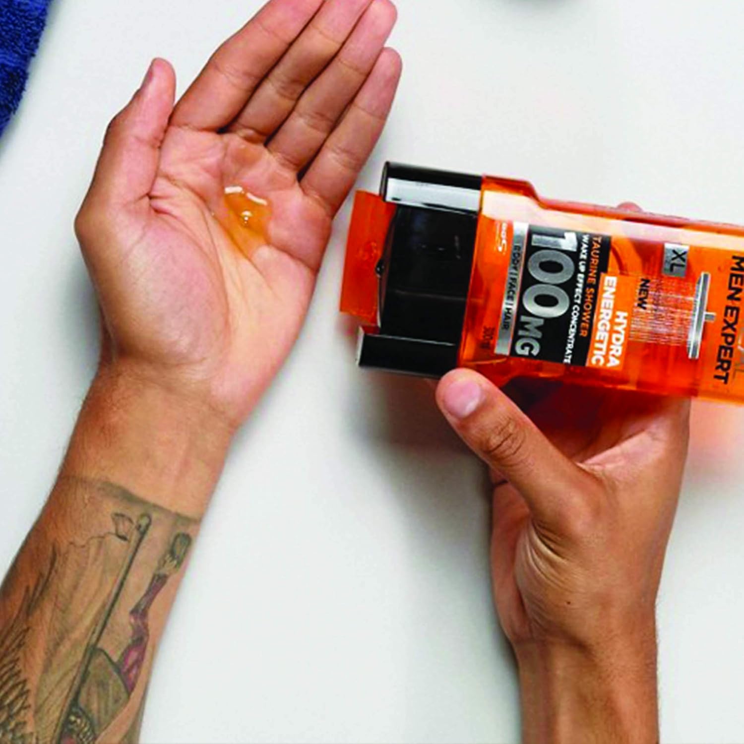 L’Oréal Paris men SHOWER GEL ENERGETIC 300ML PACK OF 2 - Image 3