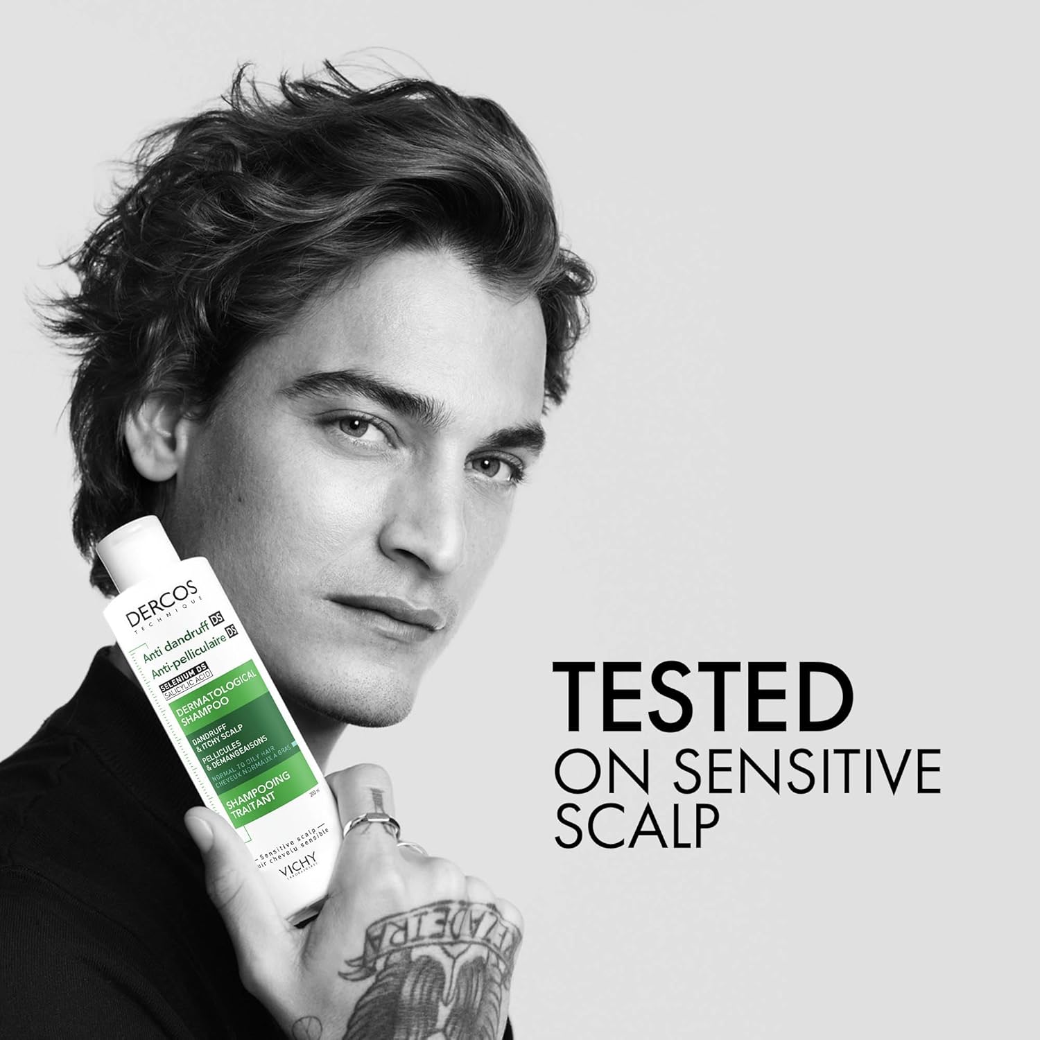 Vichy Dercos Anti Dandruff Shampoo for Normal to Oily hair - Image 3