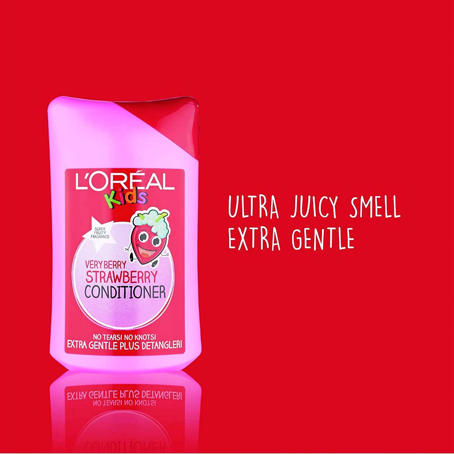 L’Oréal Paris Kids Very Berry Strawberry Conditioner 250ml - Image 2