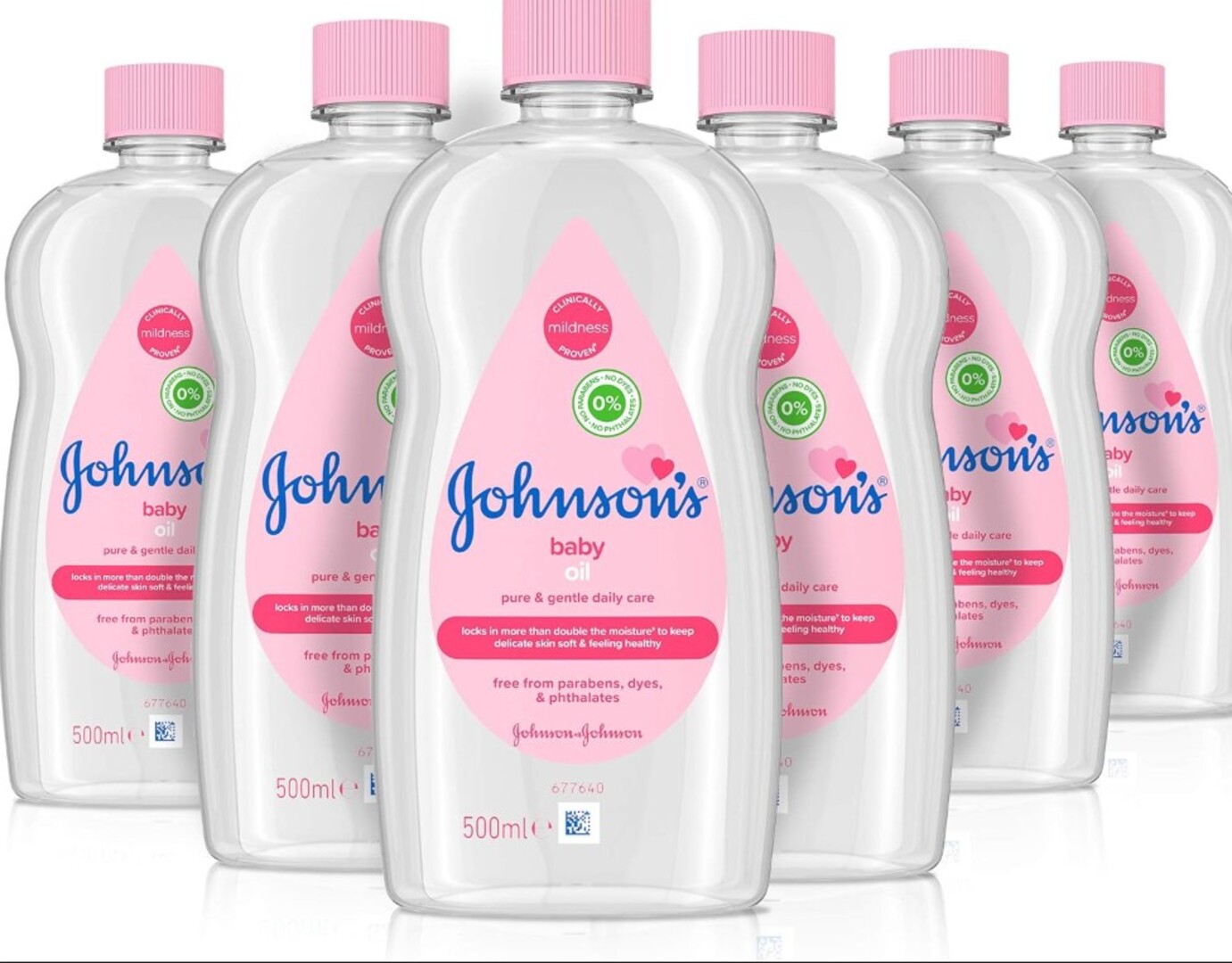 Johnson baby oil pack of 6 - Image 2