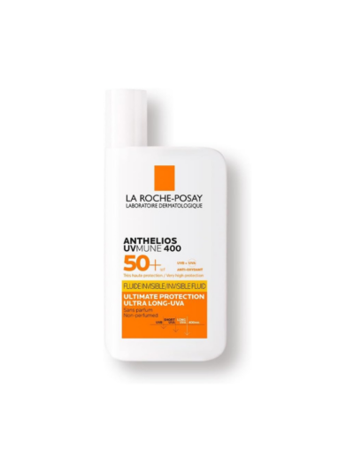 La Roche-Posay Anthelios UVMune 400 Invisible Sunscreen SPF50+ for men and women 50ml