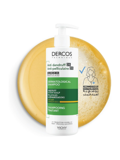 Vichy Dercos Anti Dandruff Shampoo for Normal to Oily hair