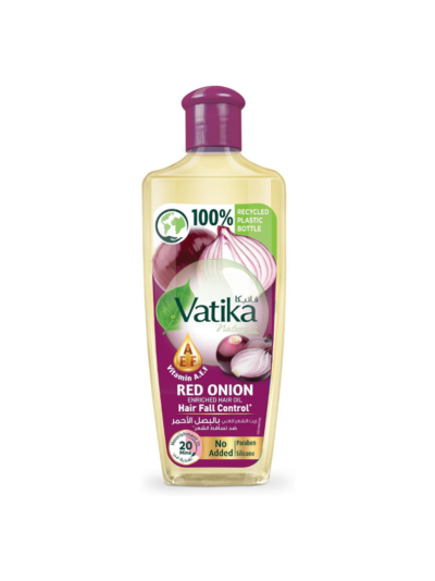 Vatika Naturals Onion Enriched Hair Oil 300ml | Nourishes Hair | Anti-Hair Fall