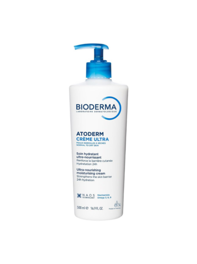Bioderma Atoderm Intensive Ultra-Soothing Balm for Very Dry Sensitive to Atopic Skin, 500ml