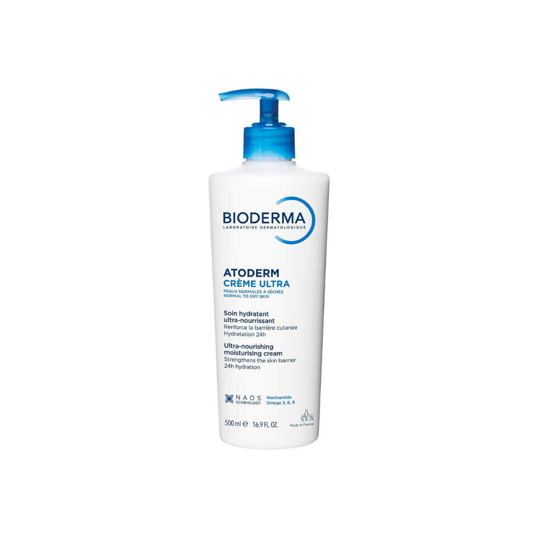 Bioderma Atoderm Intensive Ultra-Soothing Balm for Very Dry Sensitive to Atopic Skin, 500ml