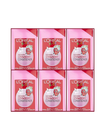 L’Oréal Paris L'Oreal Kids Very Berry Strawberry Conditioner 250ml Pack of 6