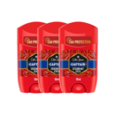 Old Spice Captain Deodorant Stick For Men, 3 x 50 ml