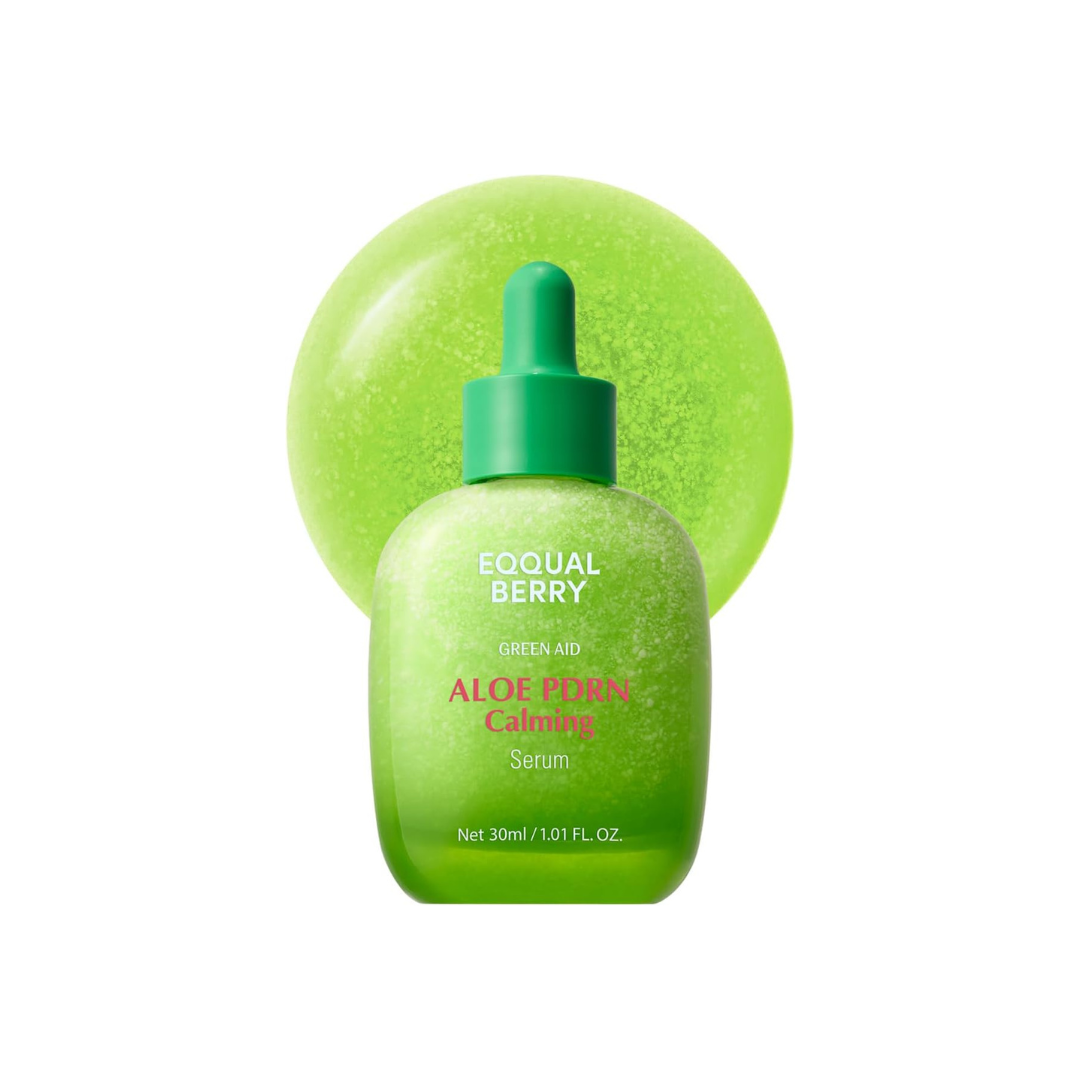 EQQUALBERRY Aloe PDRN Calming Smoothie Serum 30 ml – Aloe & 5-CICA Soothing Serum