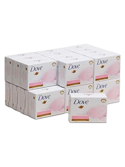 Dove Beauty Cream Bar Soaps, Pink/Rosa - 135g