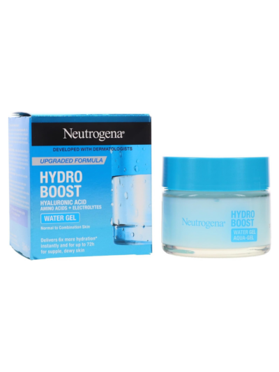 Neutrogena Face Moisturizer Water Gel, Hydro Boost, Normal To Combination Skin