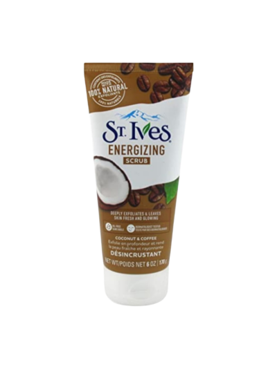St. Ives Coconut & Coffee Energizing Scrub 6 Ounce