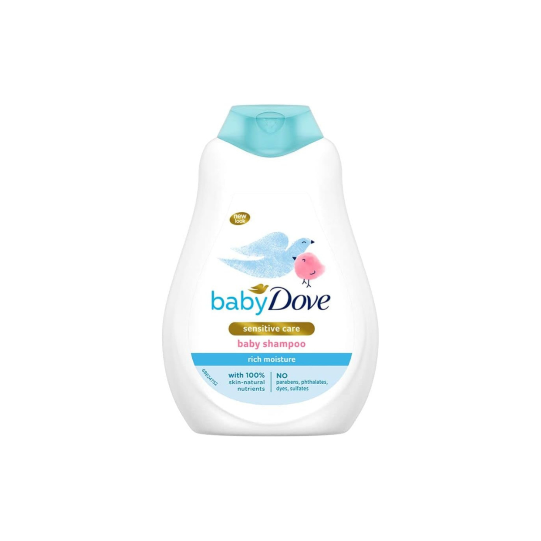 Baby Dove Shampoo 400 ml Mild No Tears Rich Moisture Baby Shampoo for kids,