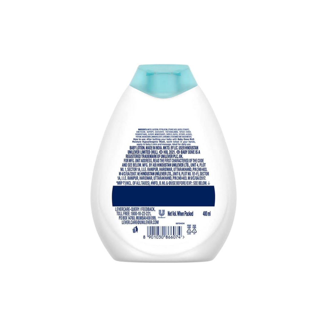 Baby Dove Nourishing Lotion (400ml) - Image 2