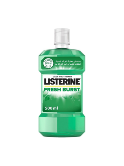 Listerine Mouthwash Fresh Burst 500ml