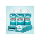 Listerine, Cool Mint Daily Mouthwash, Mint Flavour, 500ml (Pack of 3)