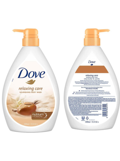 Dove Body Wash 1L (Shea Butter & Vanilla)