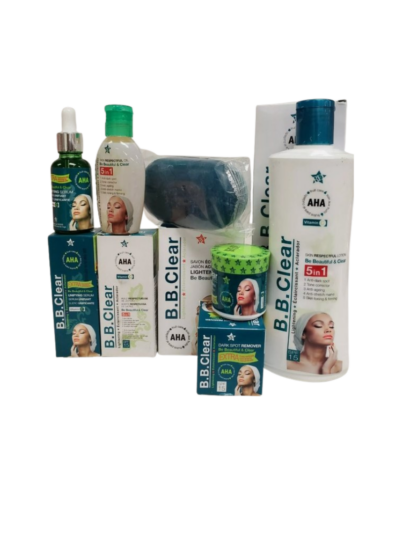 B.B Clear lotion set