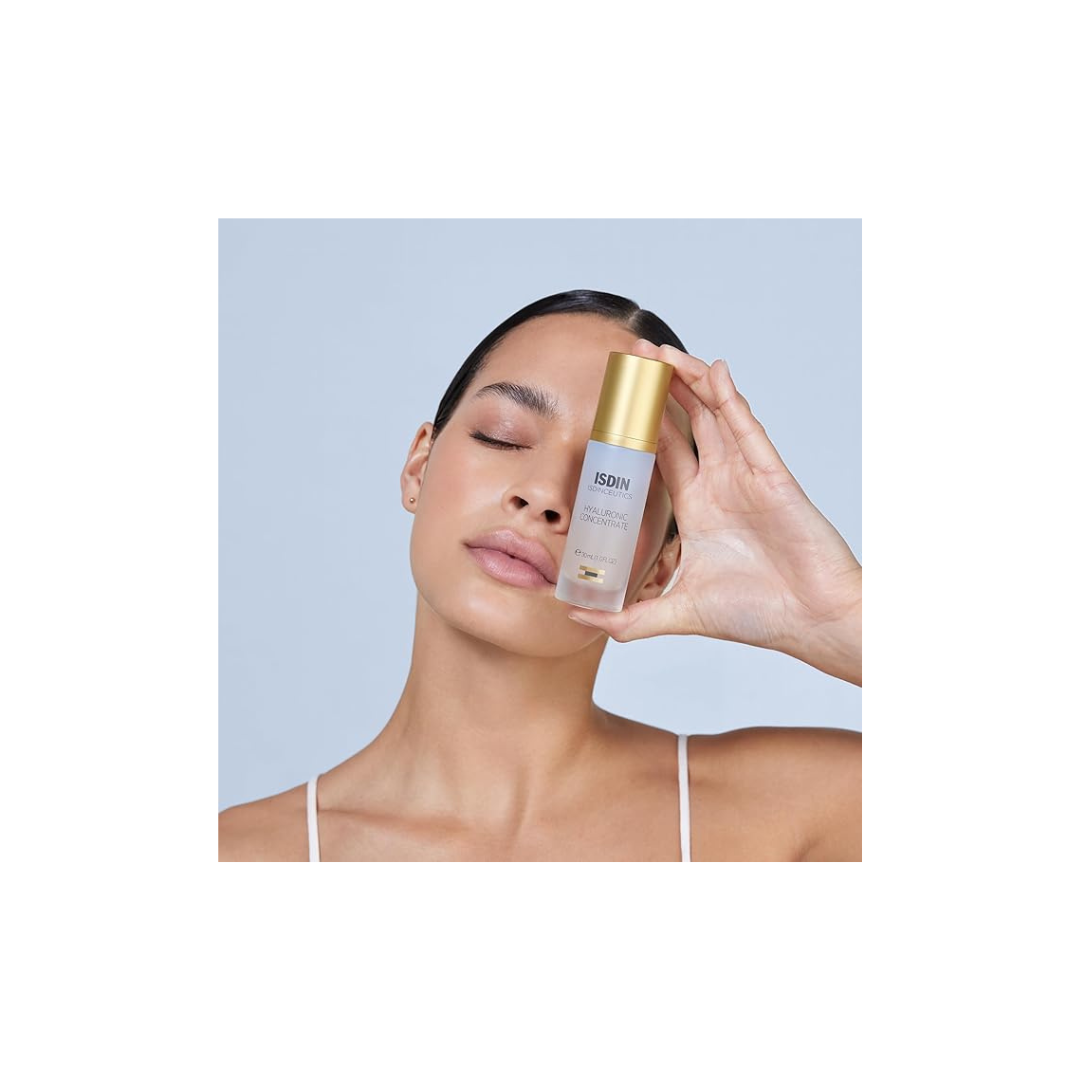 Isdin Isdinceutics Hyaluronic Concentrate (30Ml) | Hydrates And Plumps Skin | Wrinkle Smoothing - Image 2