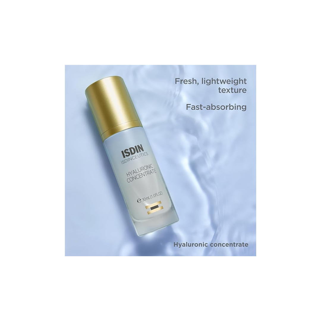 Isdin Isdinceutics Hyaluronic Concentrate (30Ml) | Hydrates And Plumps Skin | Wrinkle Smoothing - Image 3
