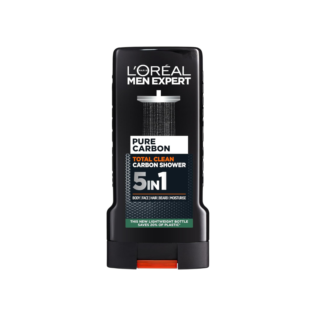 Loreal Men Expert 5 in 1 Total Clean Carbon Shower Gel 300 ml