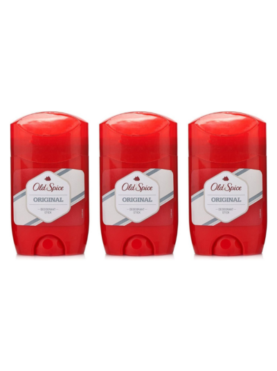 Old Spice THREE PACKS of Original Deodorant/Stick