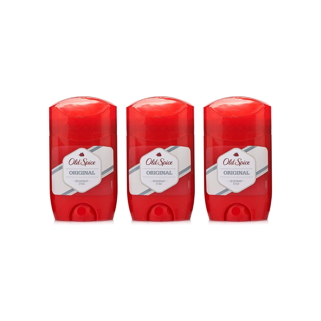 Old Spice THREE PACKS of Original Deodorant/Stick