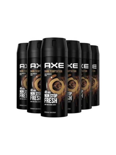 Axe Deodorant Aerosol Men Dark Temptation, 150 ml x6