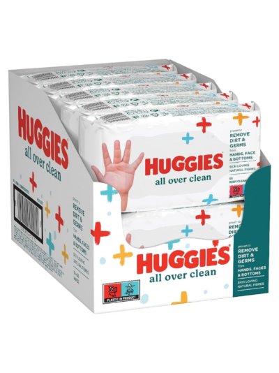 Huggies Natural Baby All Over Clean Aloe Vera Wipes, 560 Sheets