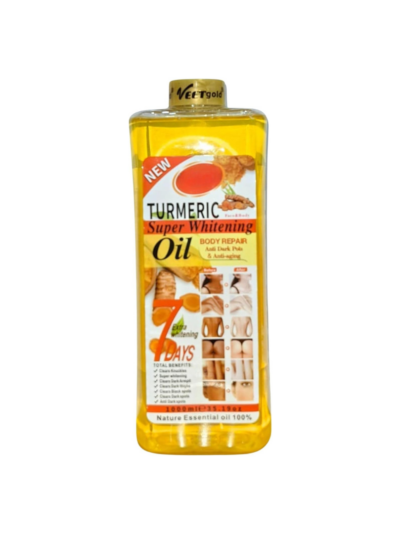 vetgold Turmeric Oil for Face & Body Whitening Oil, Essential Brightening Oil for Dark Spots